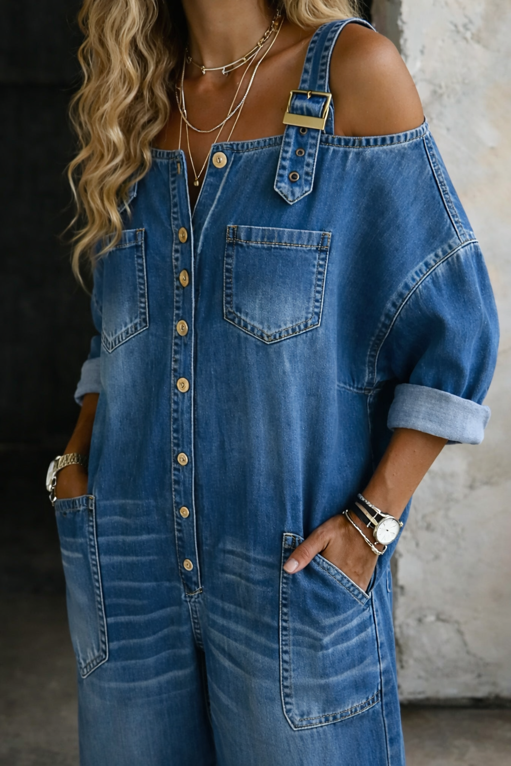 Selmira | Relaxed Denim Fit Allows Freer Movement