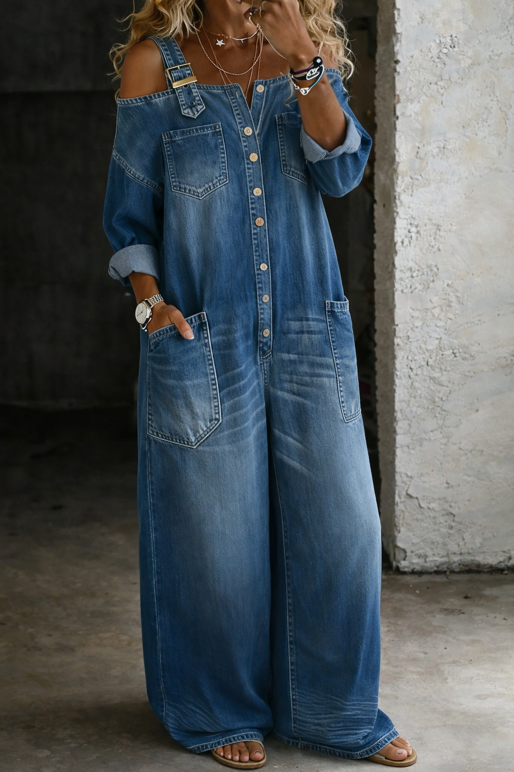 Selmira | Relaxed Denim Fit Allows Freer Movement