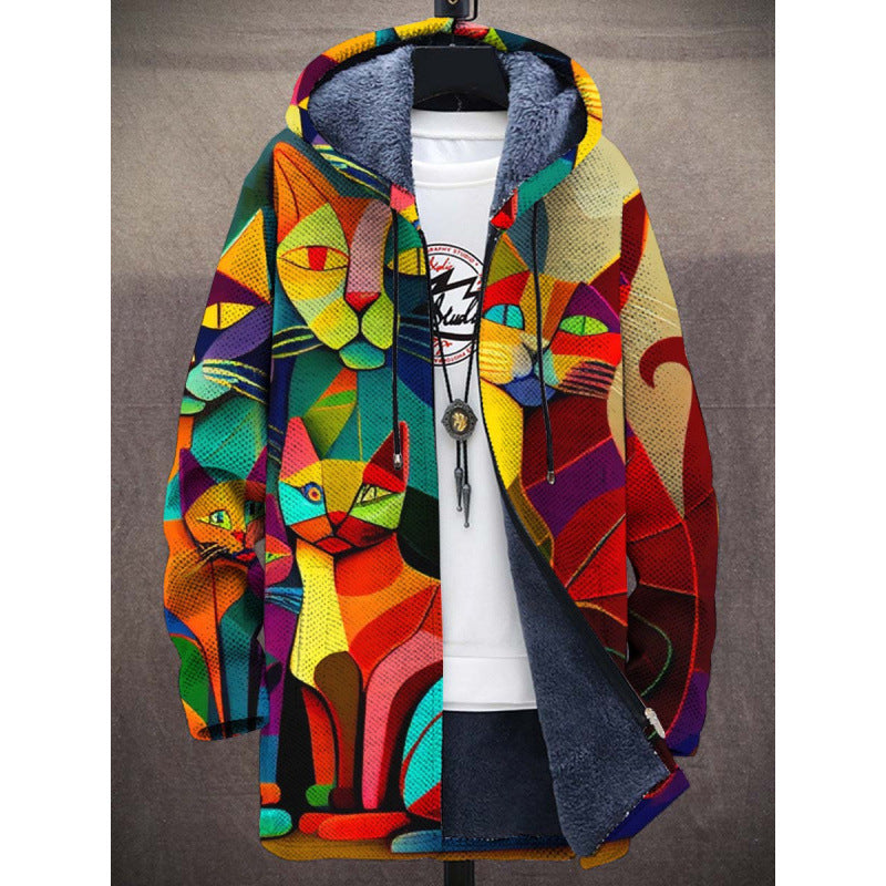 Elandra | Luxurious Artistic Cardigan + Zipper