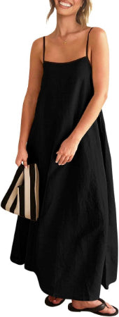 Elara | Effortless Linen Summer Maxi Dress