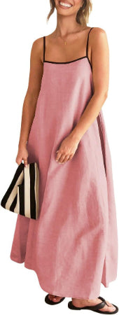 Elara | Effortless Linen Summer Maxi Dress