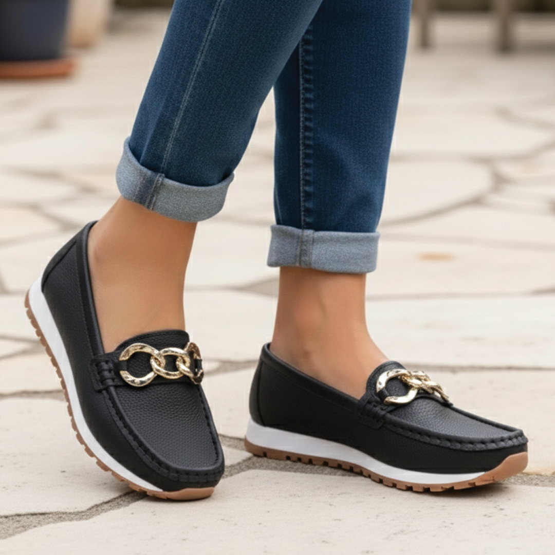 Ellie | Buckle Loafers for Comfortable Everyday Walking