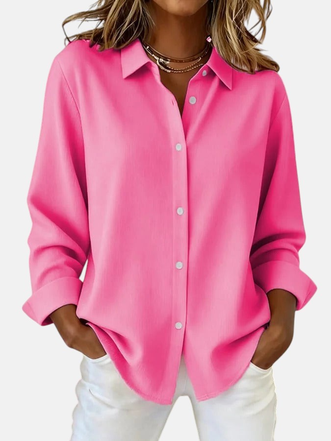 Celia | Elegant Button Blouse