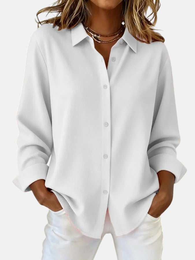 Celia | Elegant Button Blouse
