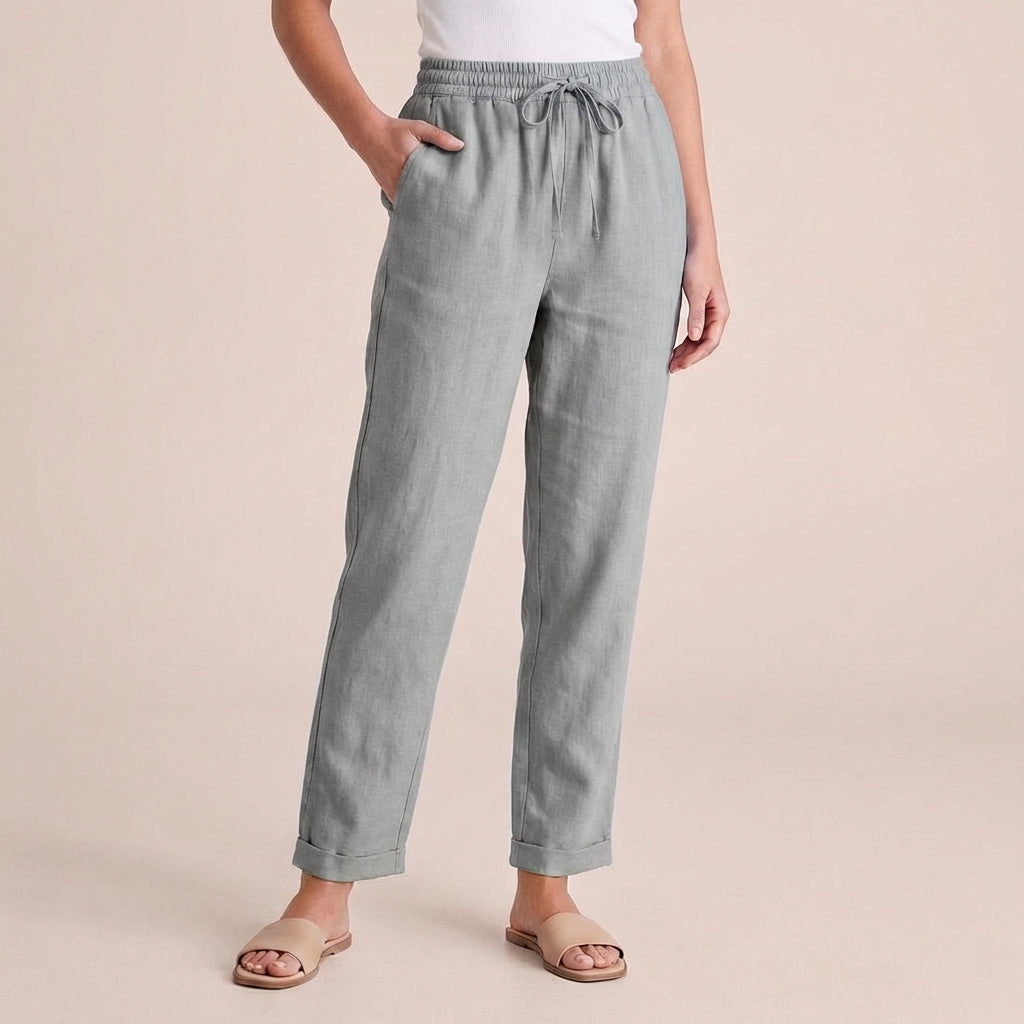Amelia | Lightweight Relaxed-Fit Summer Trousers