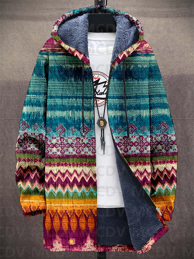 Jedda | Luxurious Cardigan with Artistic Inspiration + Zipper