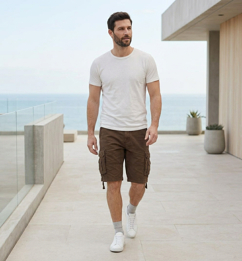 Lucas | Modern Cargo Shorts for Everyday Comfort