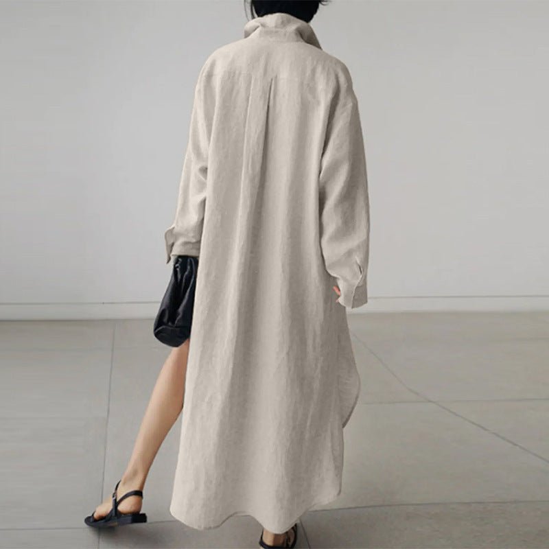 Sienna | Linen Shirt Dress for Comfortable Everyday Wear
