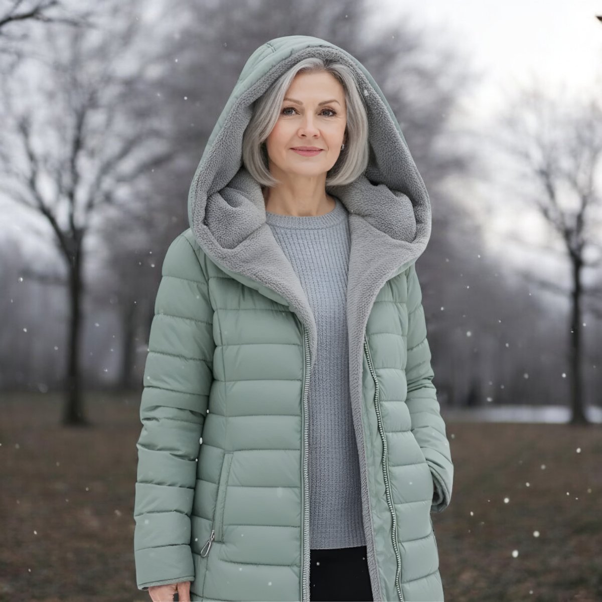 OLIVIA | Quilted Winter Coat