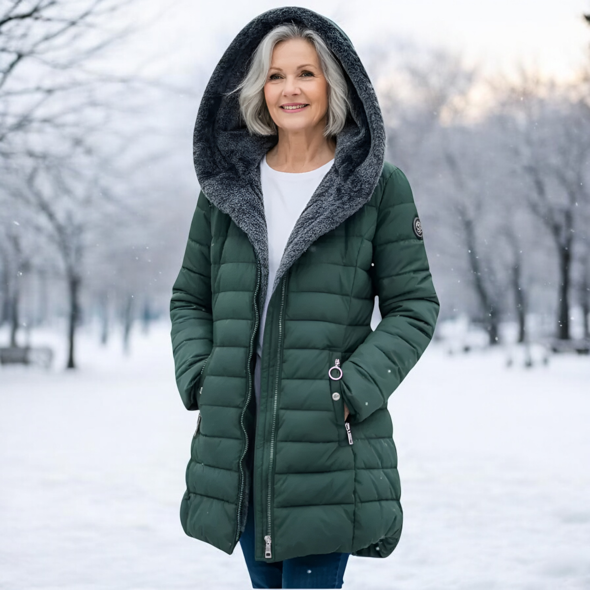 OLIVIA | Quilted Winter Coat