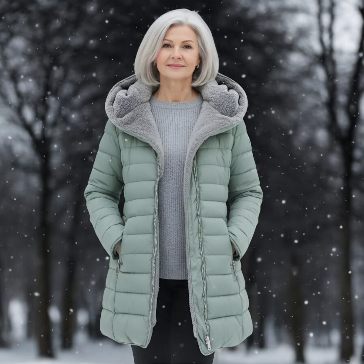 OLIVIA | Quilted Winter Coat