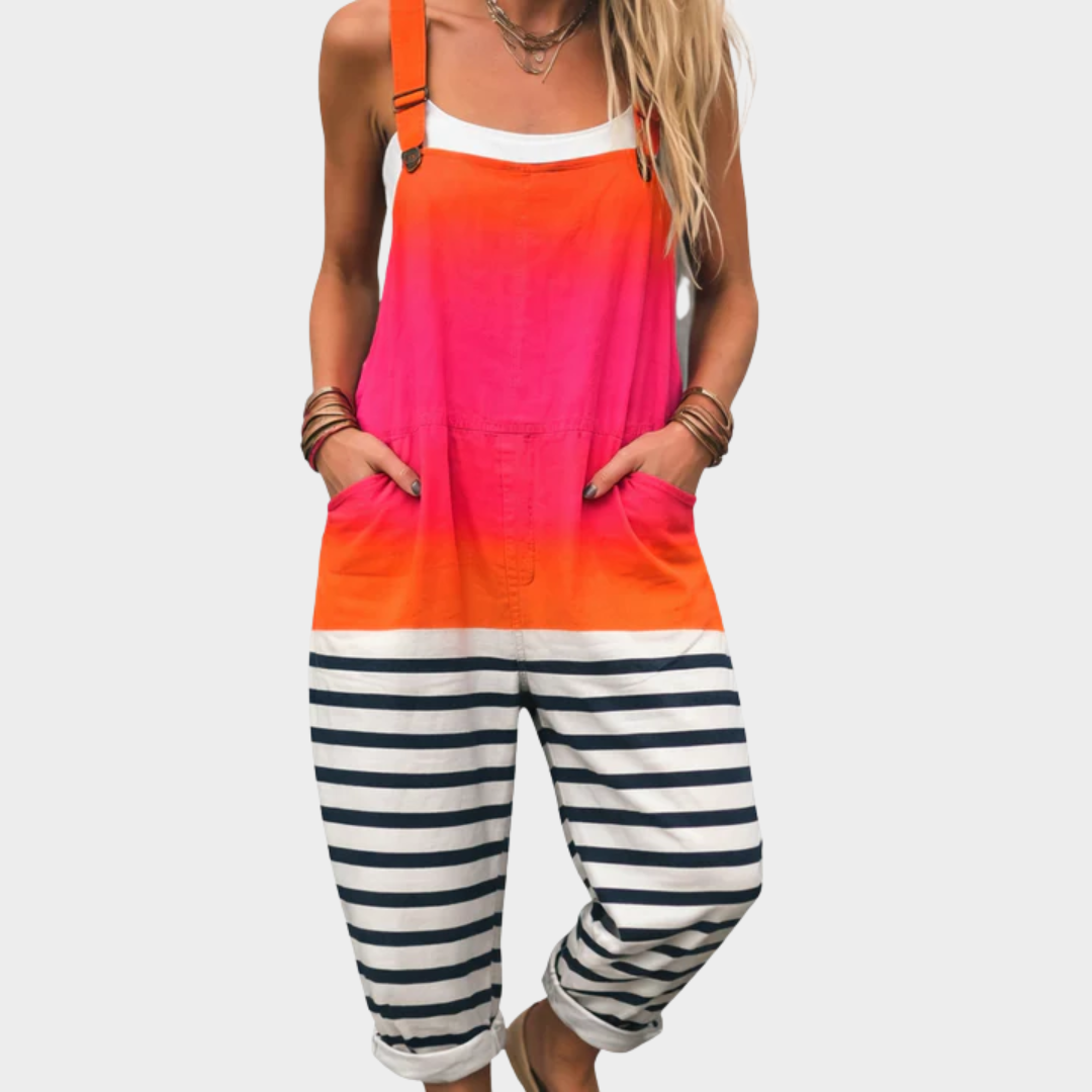 Aria | Relaxed Everyday Printed Overalls