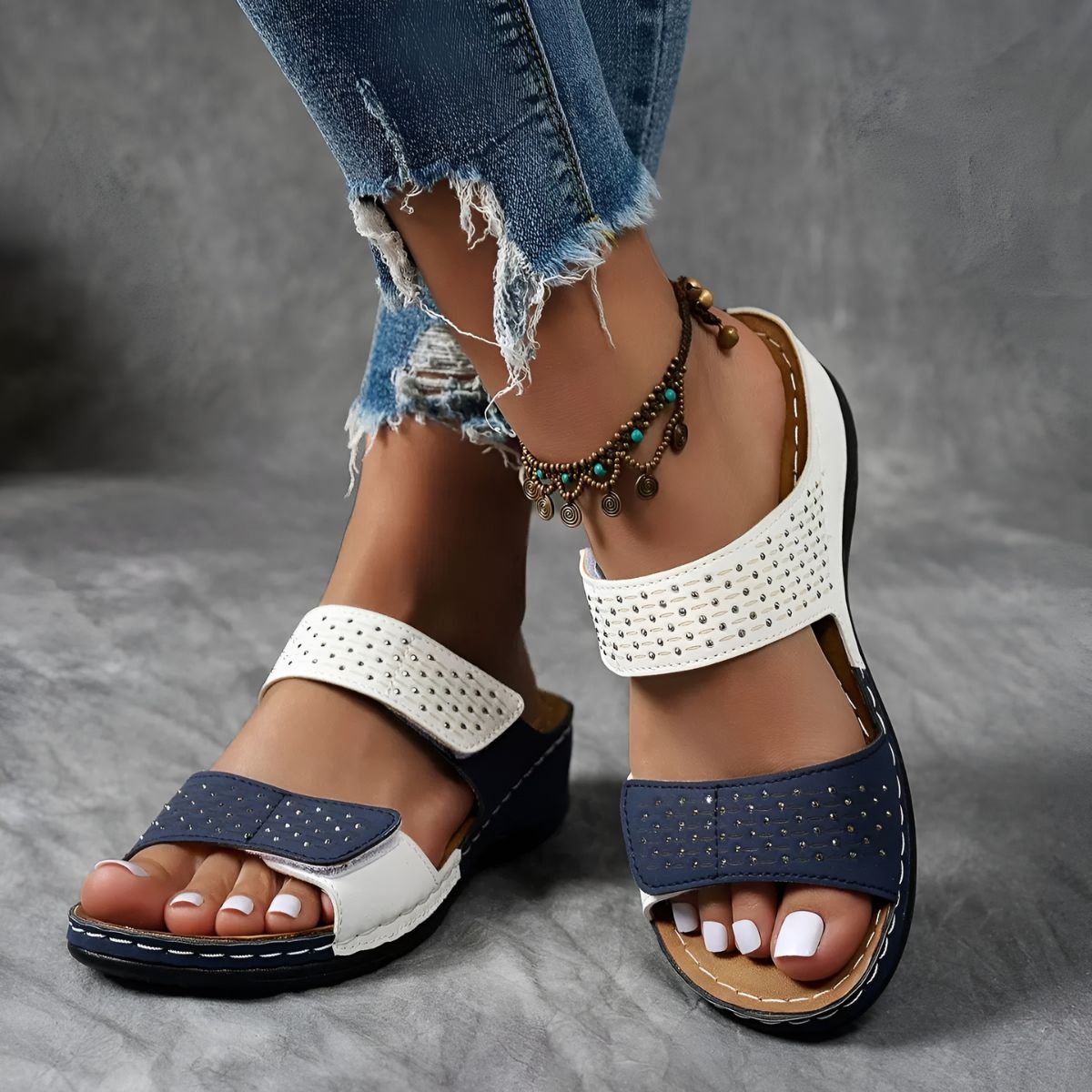 Theodora | Supportive Sandals for Comfortable Everyday Walking