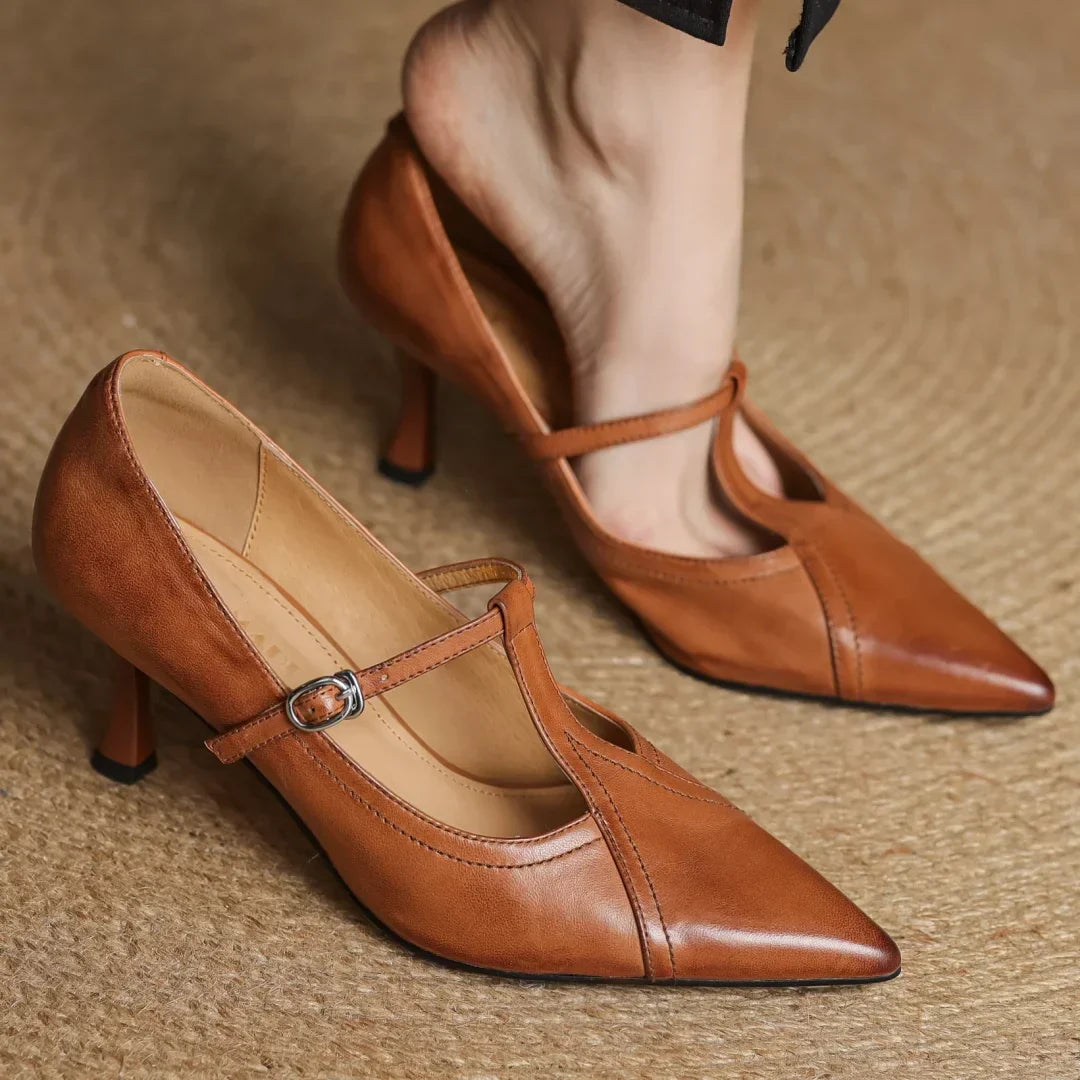Lita | Strap Heels for Secure Everyday Walking