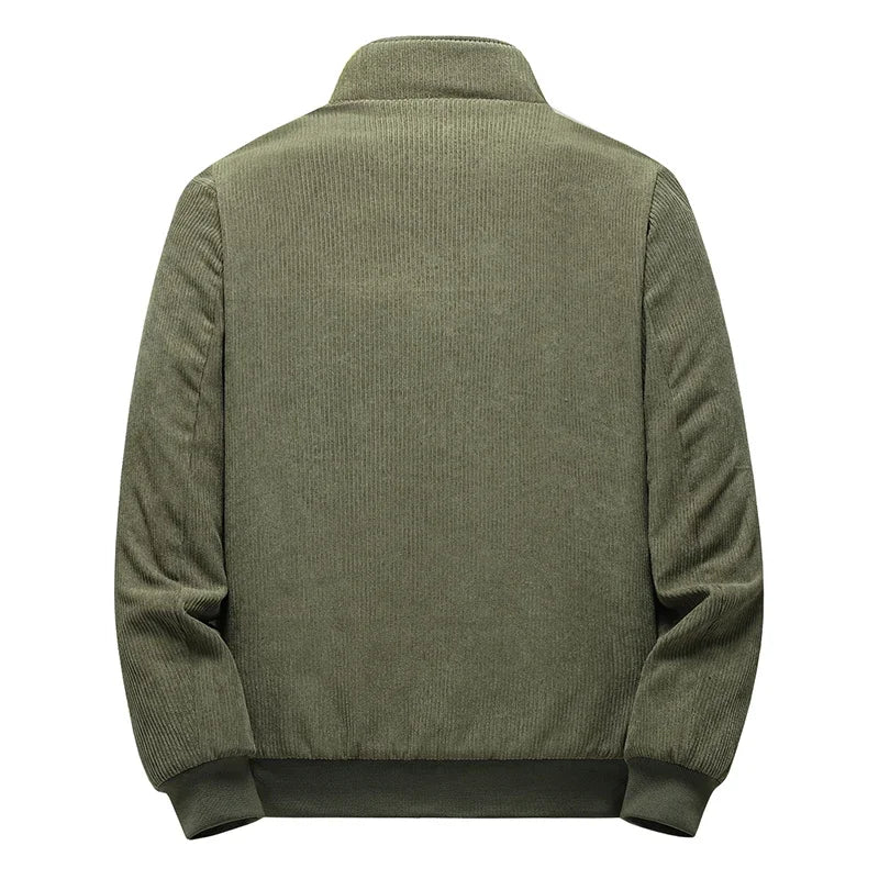 Udo | cord jacket with fleece lining