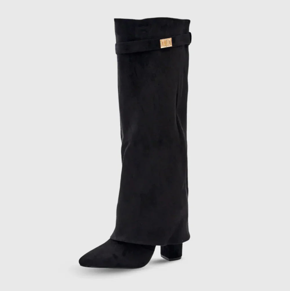 SUEDELIA™ | HIGH SUEDE BOOTS