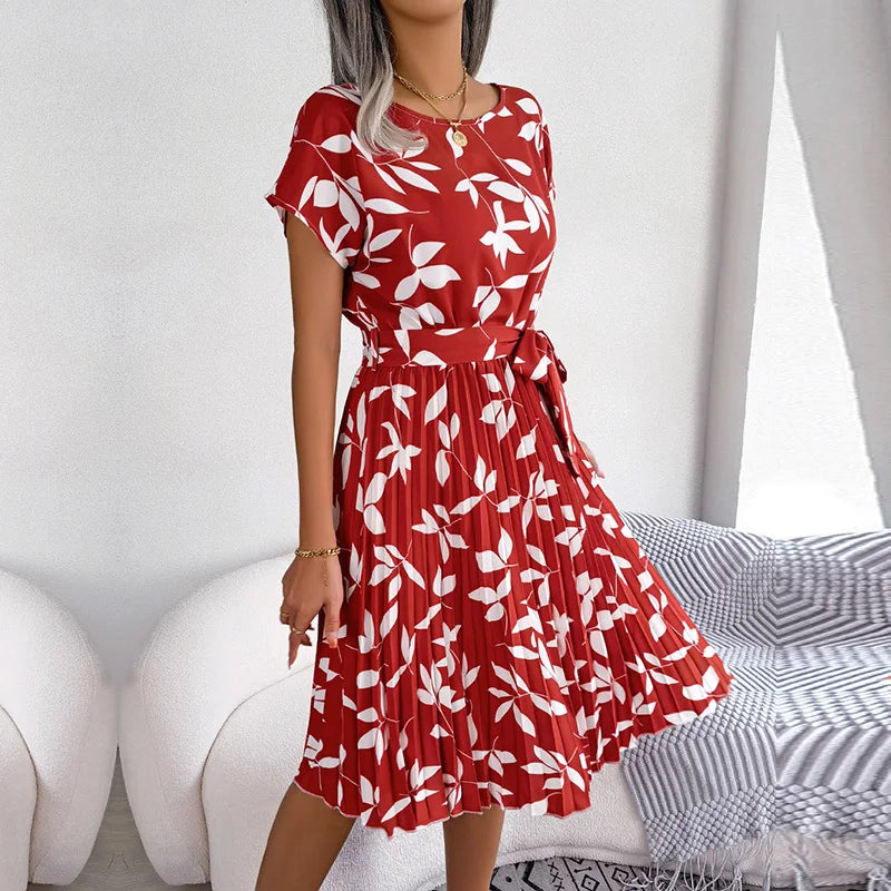 Kaly Grace - Pleated Midi Dress