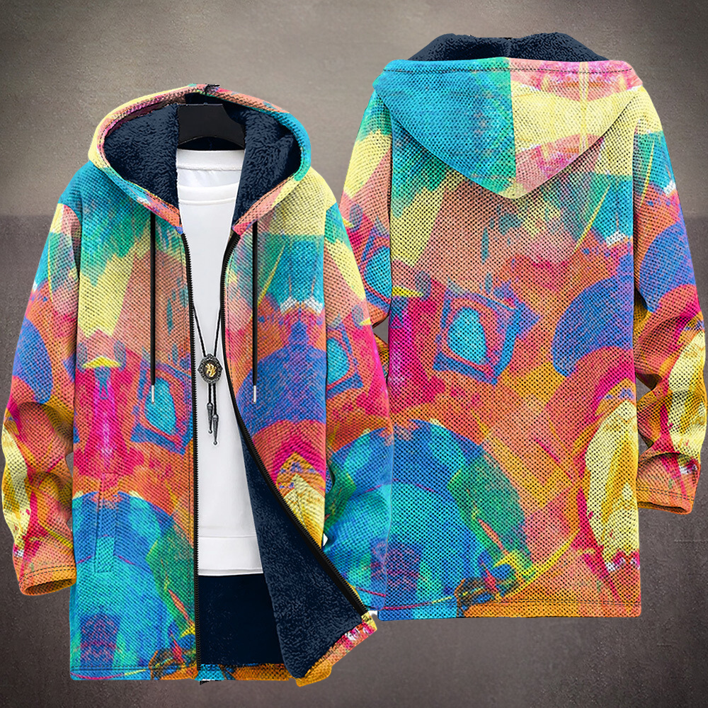 Tiarna | Luxurious Cardigan Inspired by Art + Zipper