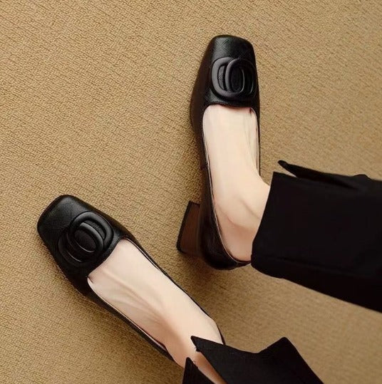 Helana |  Elegant leather Flats for Women