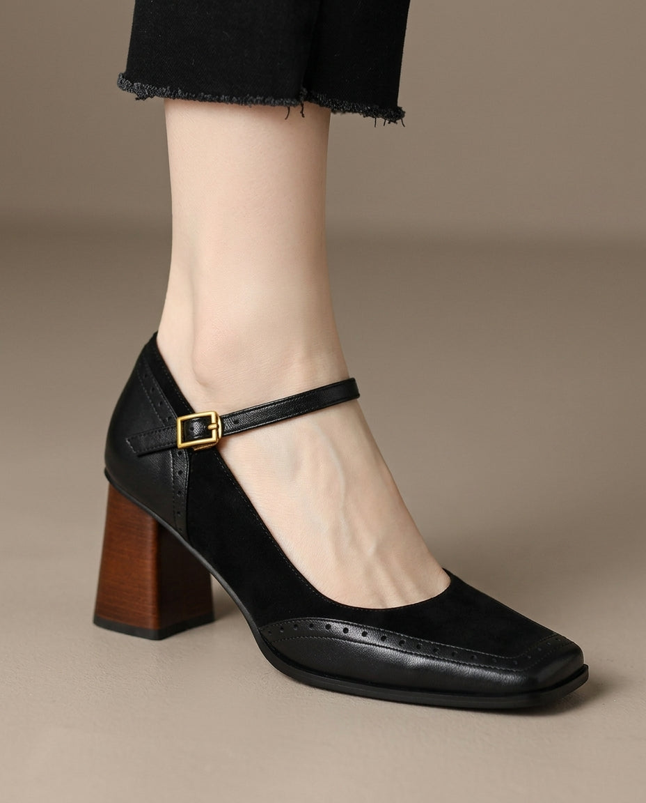 Chloe Block Heels