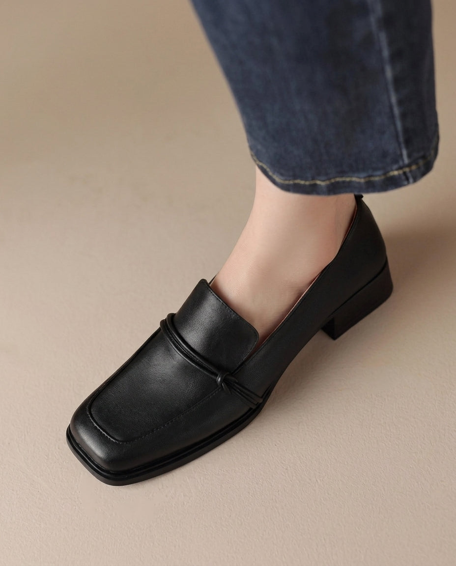 Audrey Leather Loafers