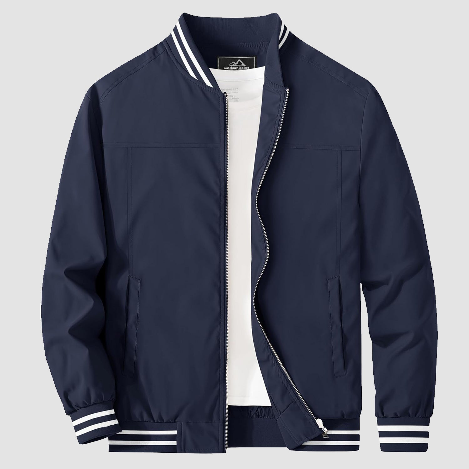 Logan | Lightweight Bomber Jacket for Comfortable Daily Wear