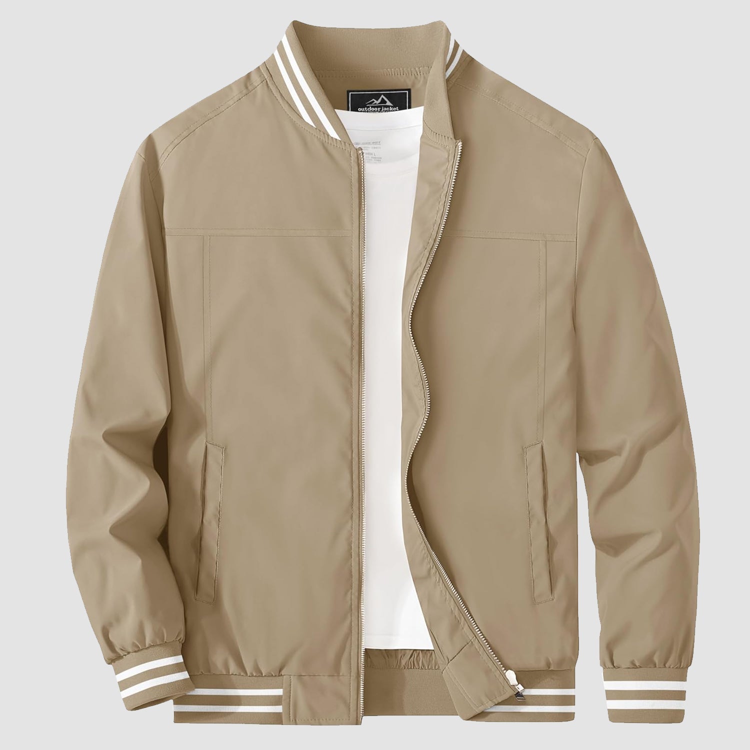 Logan | Lightweight Bomber Jacket for Comfortable Daily Wear