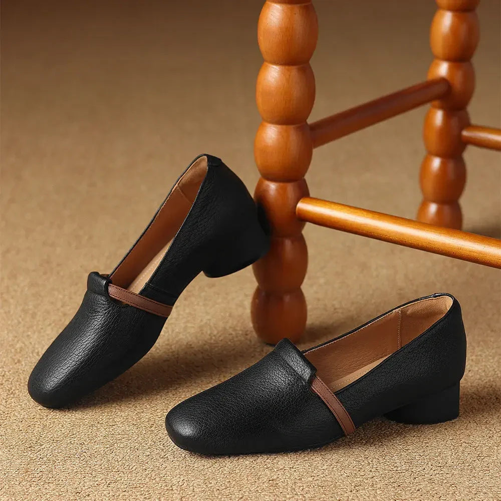 Vienna Leather Heels