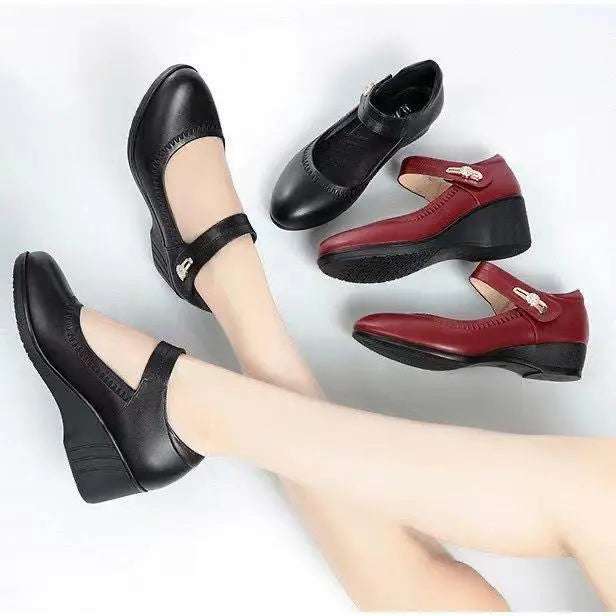 Lydia | Elegant Comfort Shoes with Supportive Mid-Heel