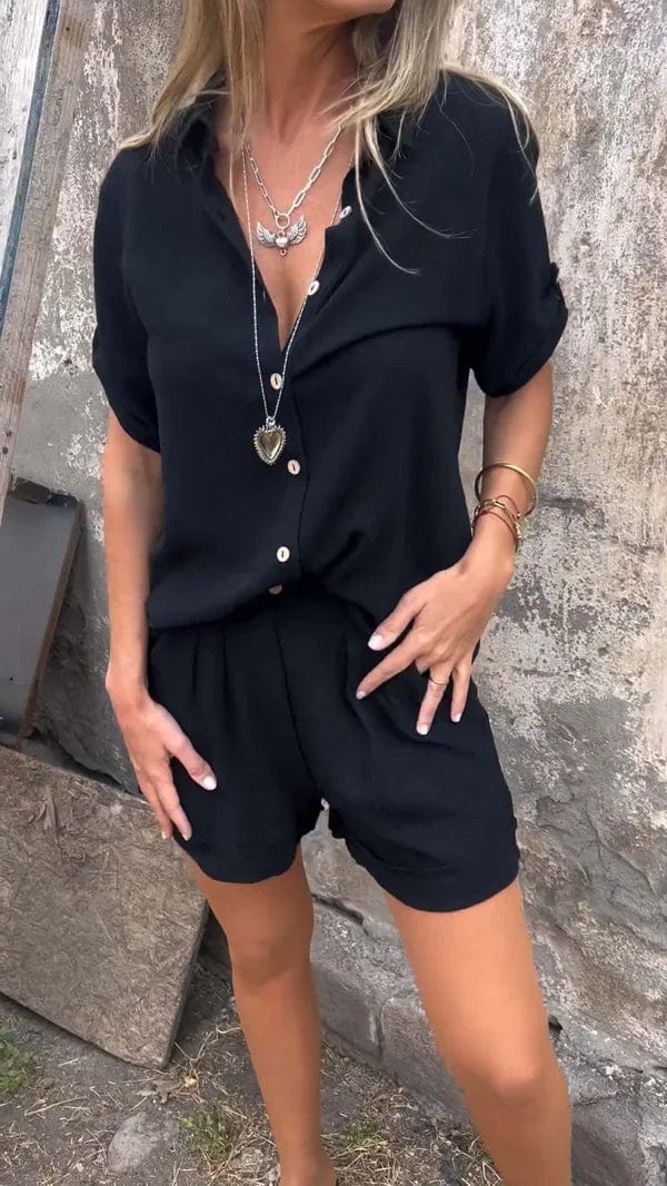 Sienna – Relaxed Button-Up Set
