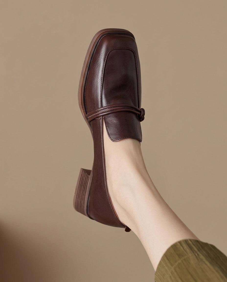 Audrey Leather Loafers