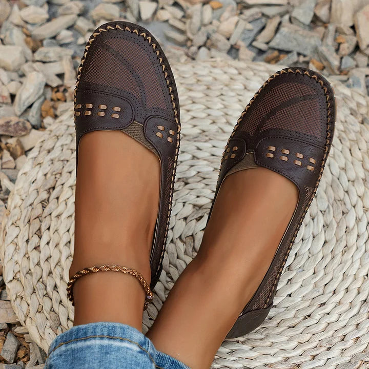 Paulette | Cushioned Flats That Stop Foot Pain Before It Starts
