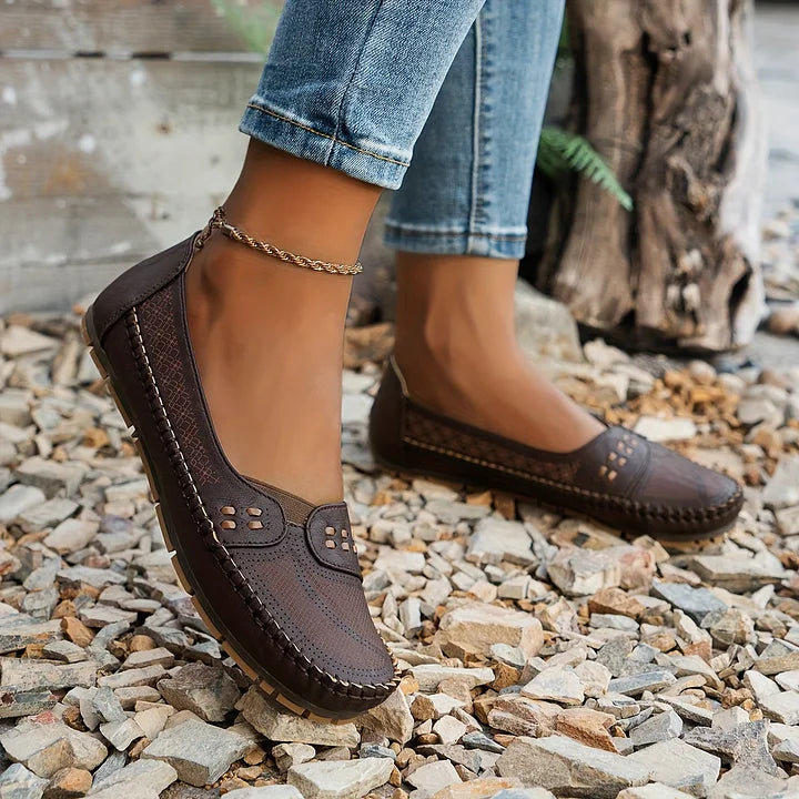 Paulette | Cushioned Flats That Stop Foot Pain Before It Starts