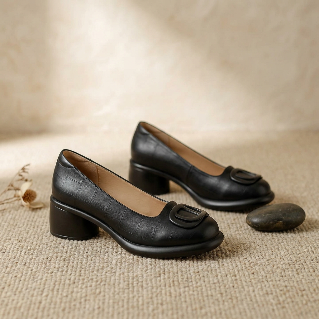 Mary | Elegant leather Flats for Women