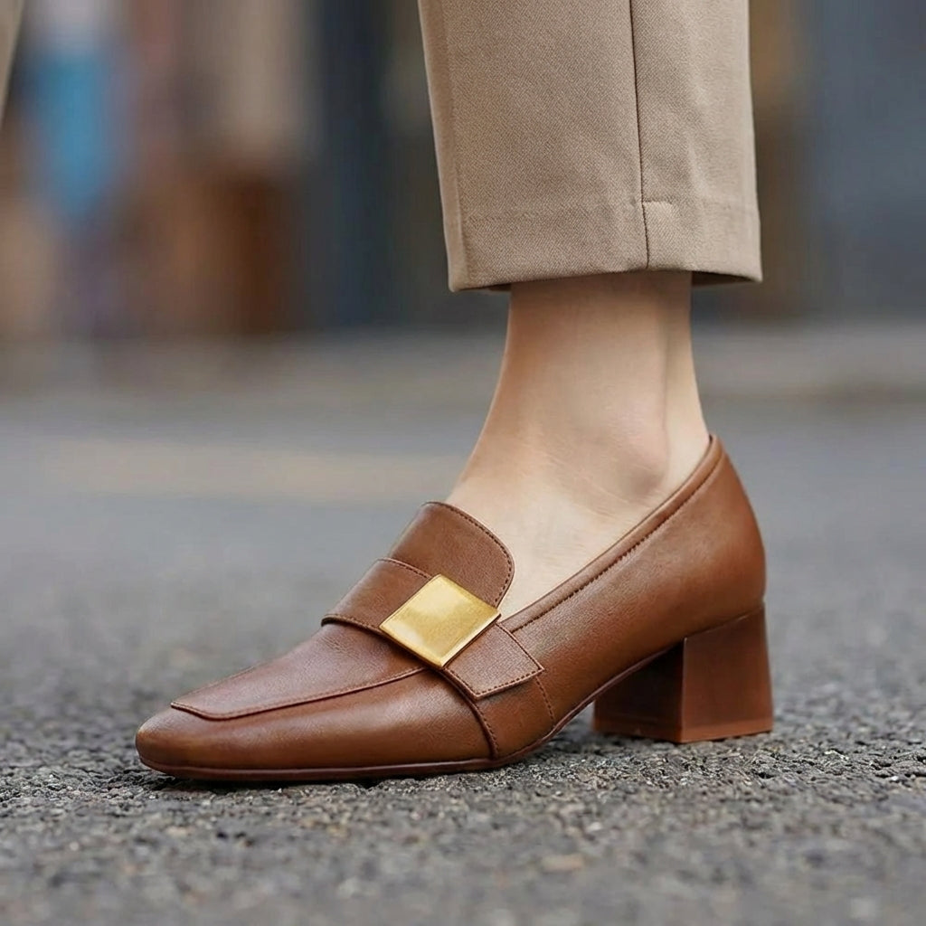 Cassy | Slip-On Heels with Easier Foot Placement