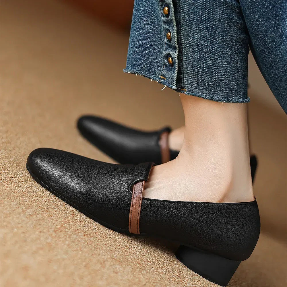 Vienna Leather Heels