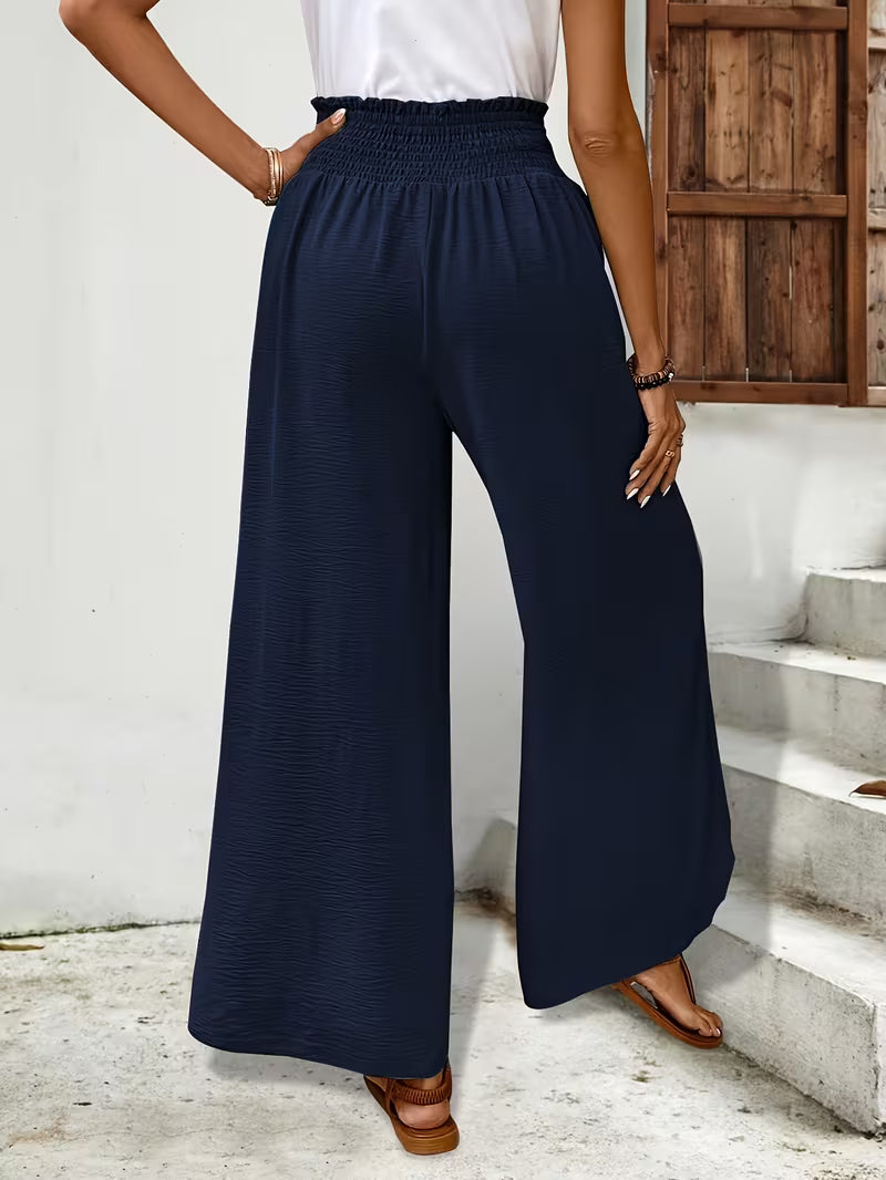 Aria | Elegant Curved Wide-Leg Flow Pants