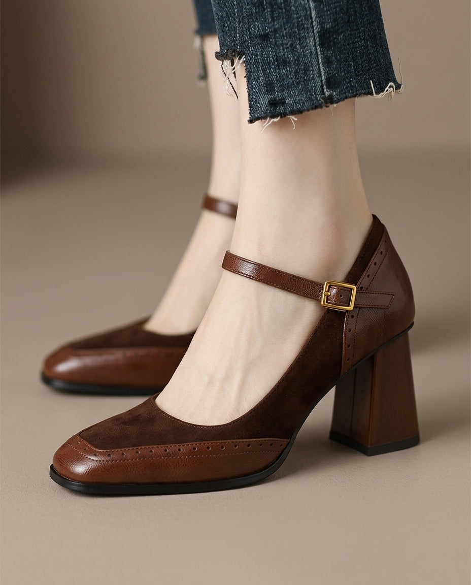 Chloe Block Heels
