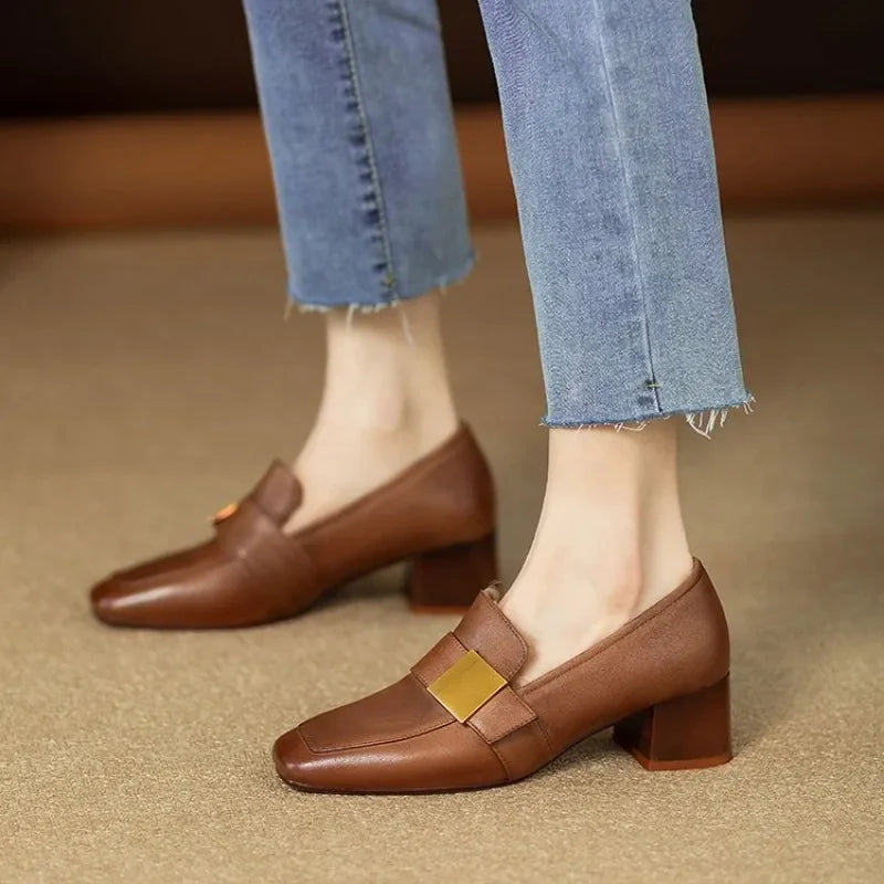 Cassy | Slip-On Heels with Easier Foot Placement