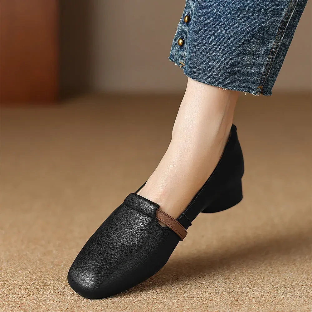 Vienna Leather Heels