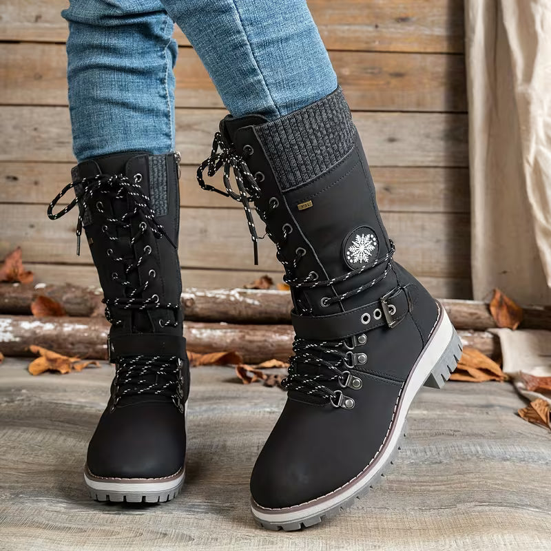 FrostLuxe™ | Waterproof Winter Boots with Comfort