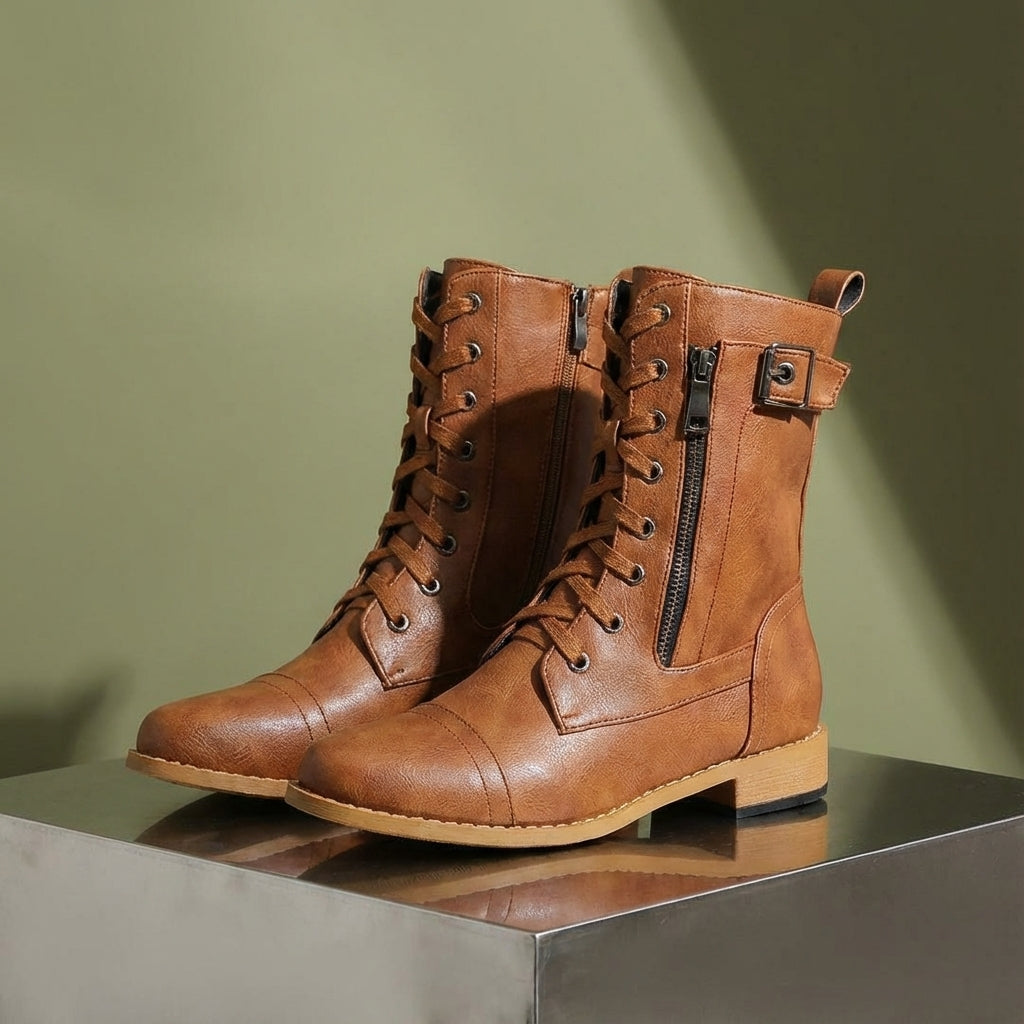 Tessa Combat Boots