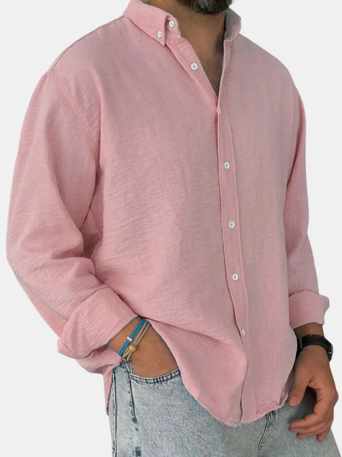 Ethan | Classic Cotton Shirt for Comfortable Everyday Wear