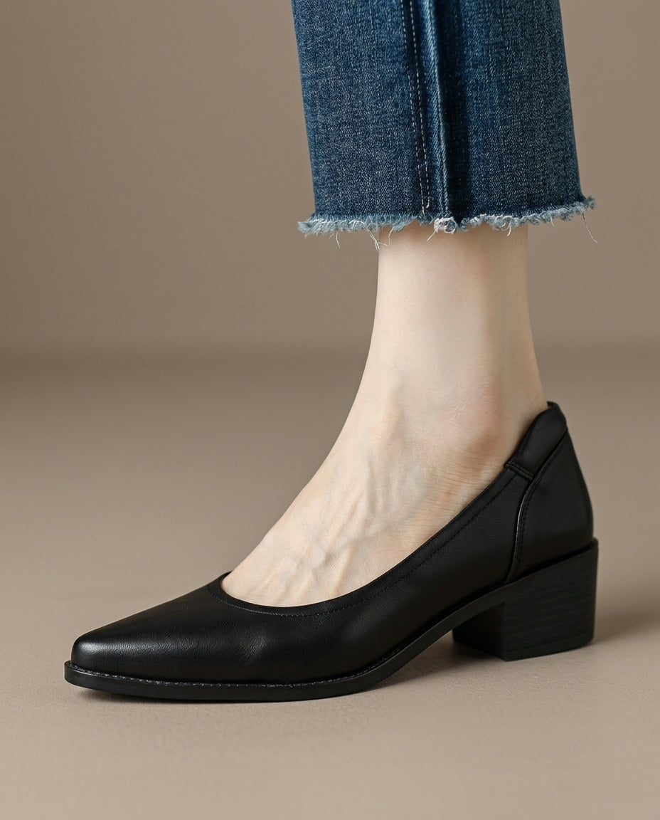 Clara Block Heels