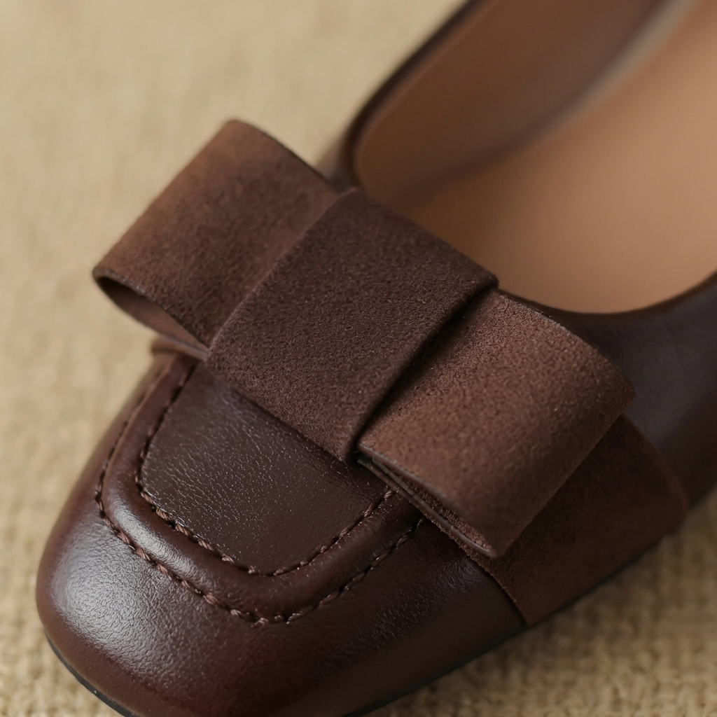 Camille | All-Day Comfort in a Classic Leather Flat
