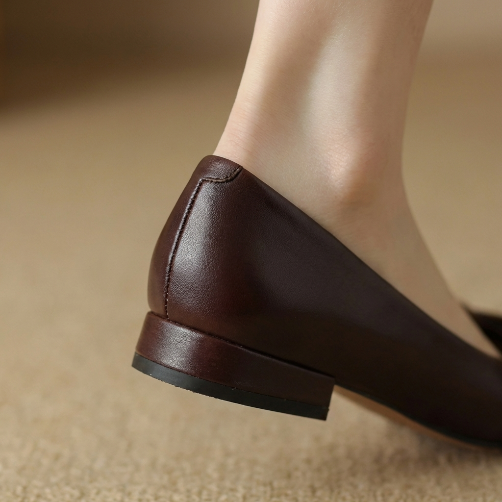 Camille | All-Day Comfort in a Classic Leather Flat