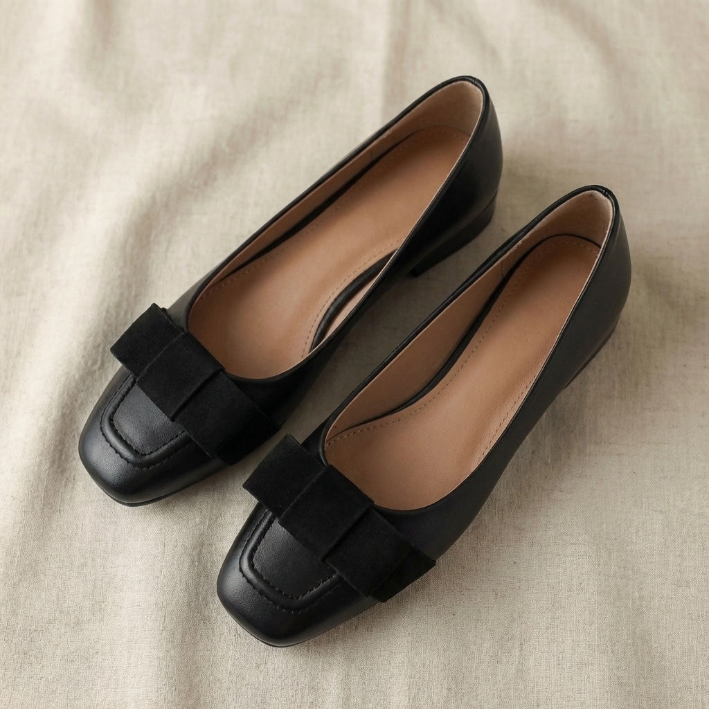 Camille | All-Day Comfort in a Classic Leather Flat