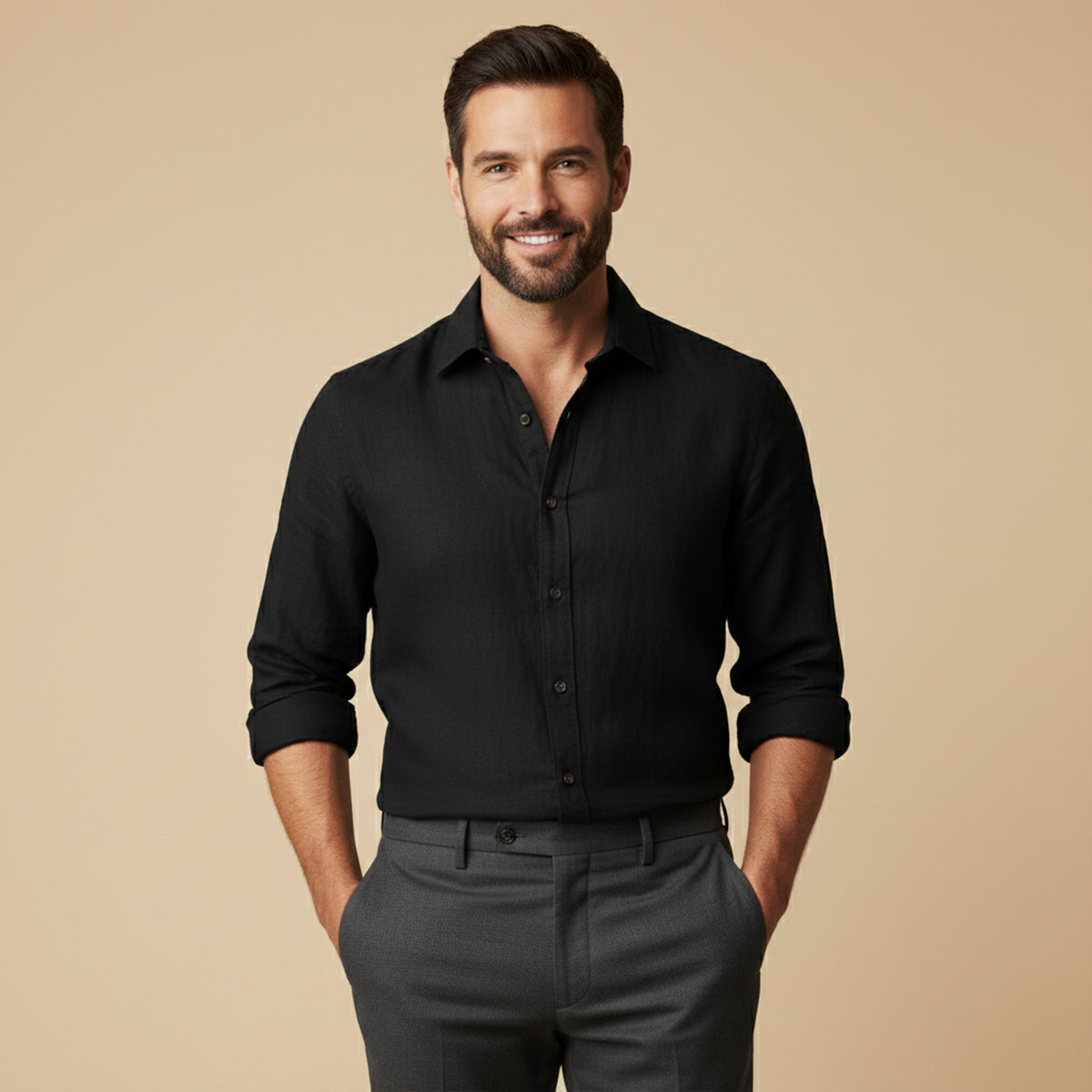Zurich | Lightweight Linen Shirt for Cool, Everyday Comfort