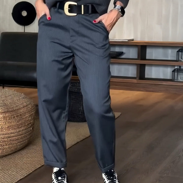 Mathilda | Classic Stripe Trousers for Everyday Style