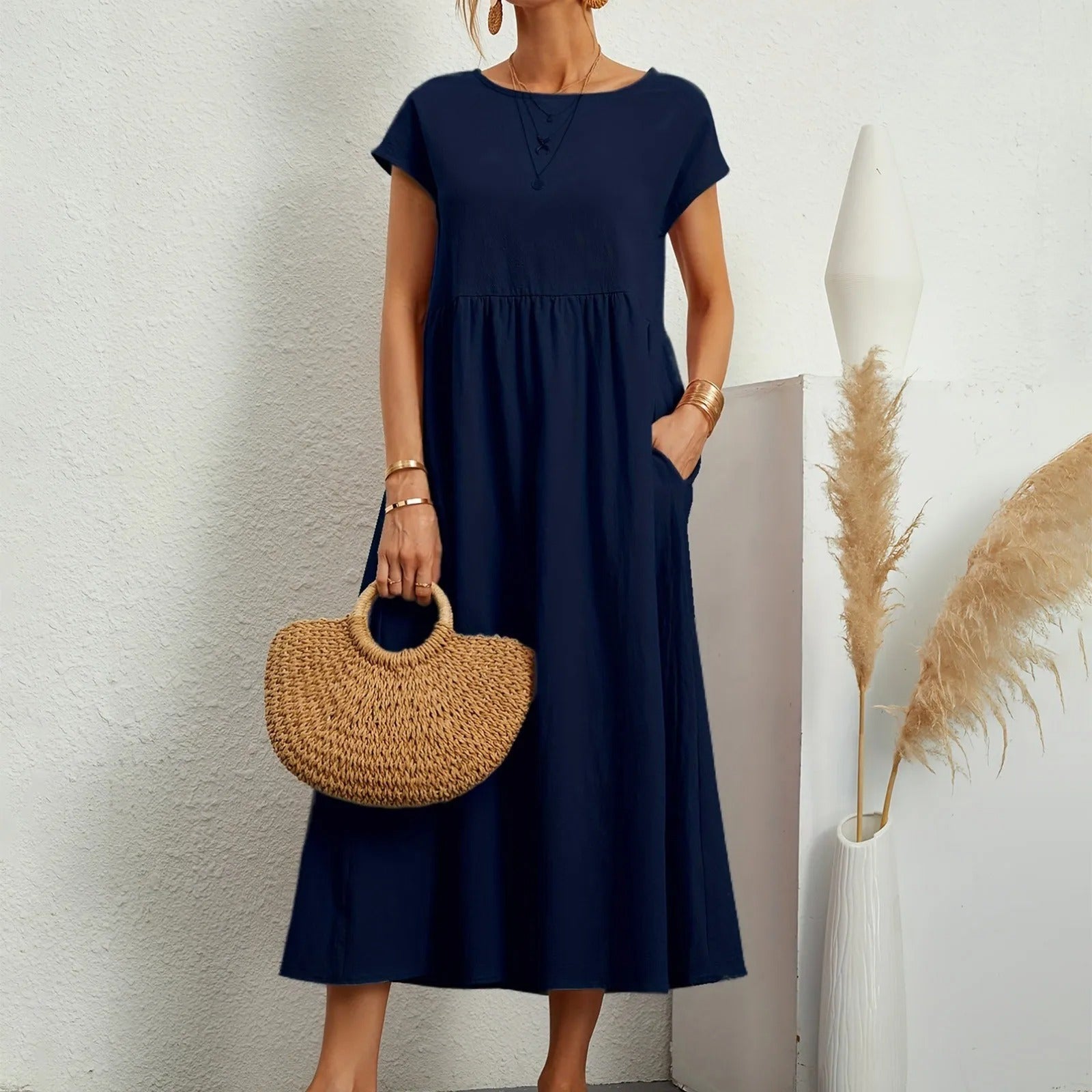 CATHERINE | Elegant Essential Summer Dress